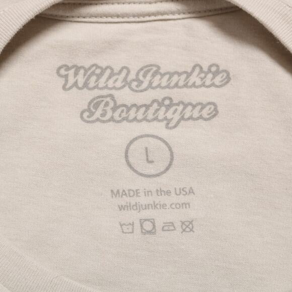 Make America Cowboy Again Oversized Graphic T-Shirt Western Rodeo Tee Size L - Picture 6 of 8